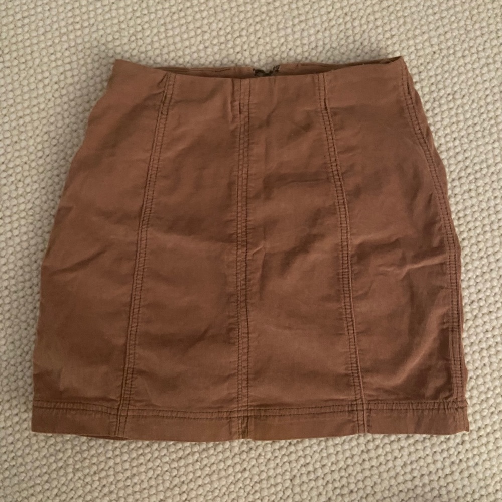 Free People Corduroy Skirt